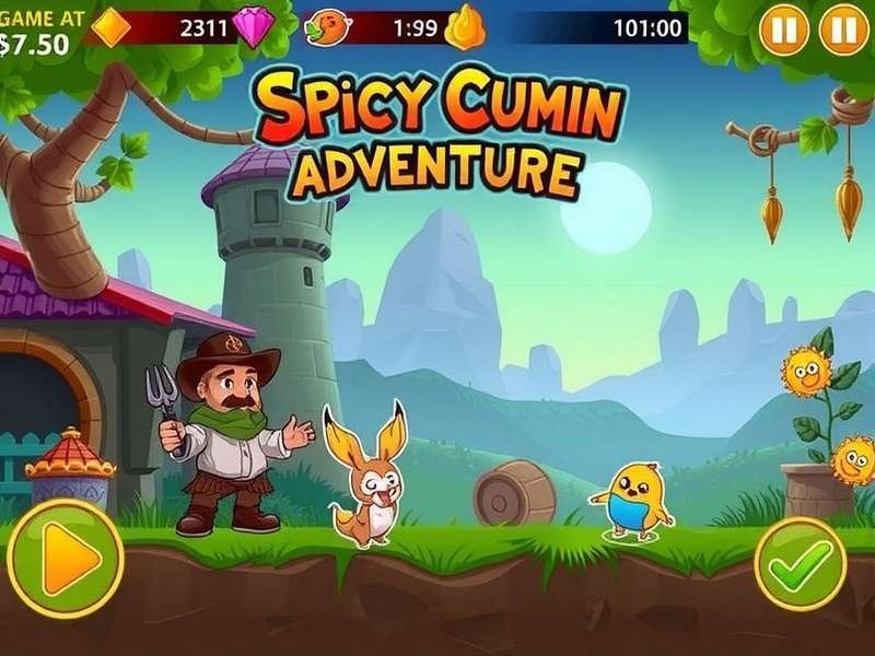 Spicy Cumin Adventure Gameplay Screenshot